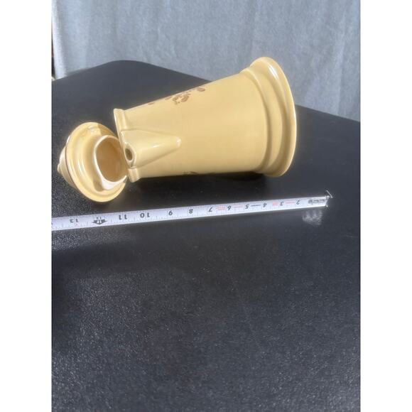 Pfaltzgraff Brown Village Beverage Server Coffee Pot Tea Pot with Lid Stoneware - Picture 9 of 9